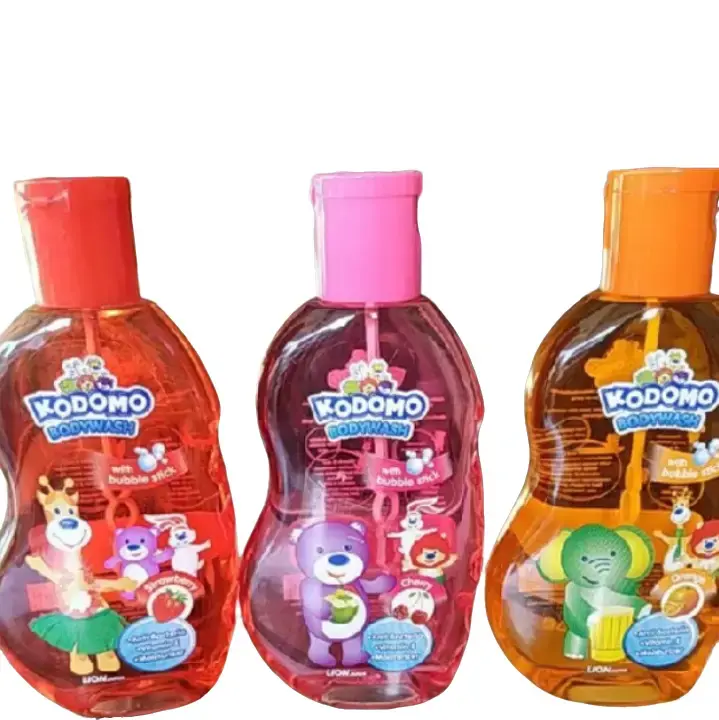 paket promo bundling 3 pcs Kodomo kids shampoo & conditioner anak botol 45 ml. Sabun Perawatan