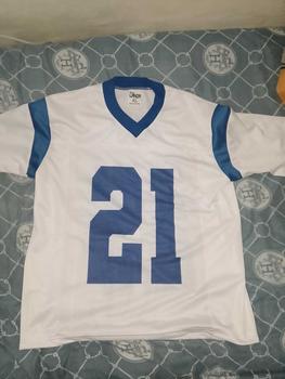 Product Review of Landa Customized Jersey (1-3 days process) Aircool oversized shirt | football jersy shirt vneck style jersy shirt from 🐈** 0