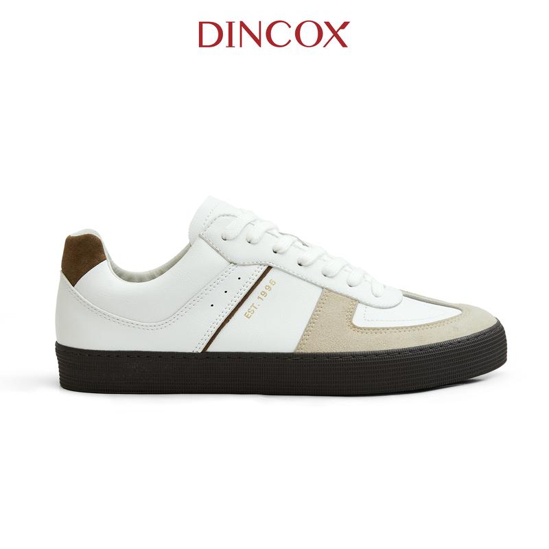 Giày Sneaker Da - GAT Shoes Nam Nữ DC36 White Dune Dincox Shoes