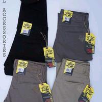 Gambar Celana kanvas sulfur DLC kualitas bahan  celana kanvas original DLC / celana panjang model standart reguler / celana pria / Abu Cream  Formal Cowok Hitam Casual dari permata seller12 Kab. Demak 4 Tokopedia