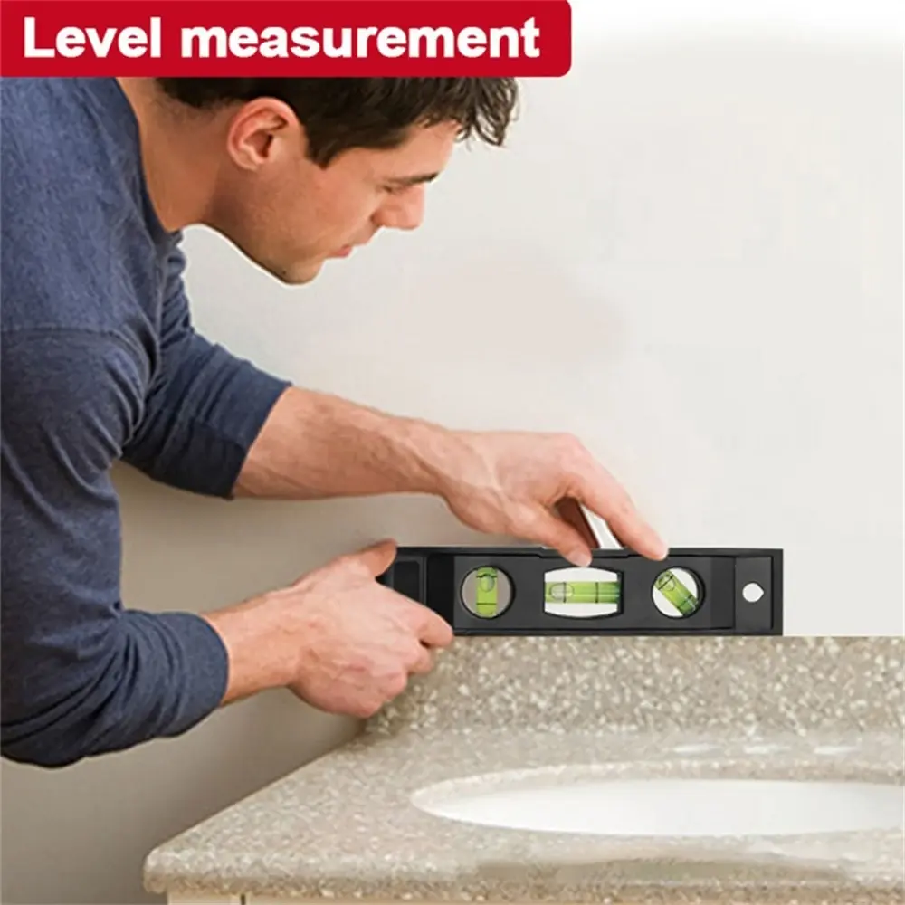 GCHEN Spirit Level Waterpass Mini Magnetic High Precision 6 Inch - G6