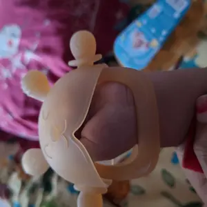 Dr.isla Teether Bayi BPA Free Bahan Keamanan Silikon Kelas Makanan Mainan Gerinda Gigi Bayi YJ01