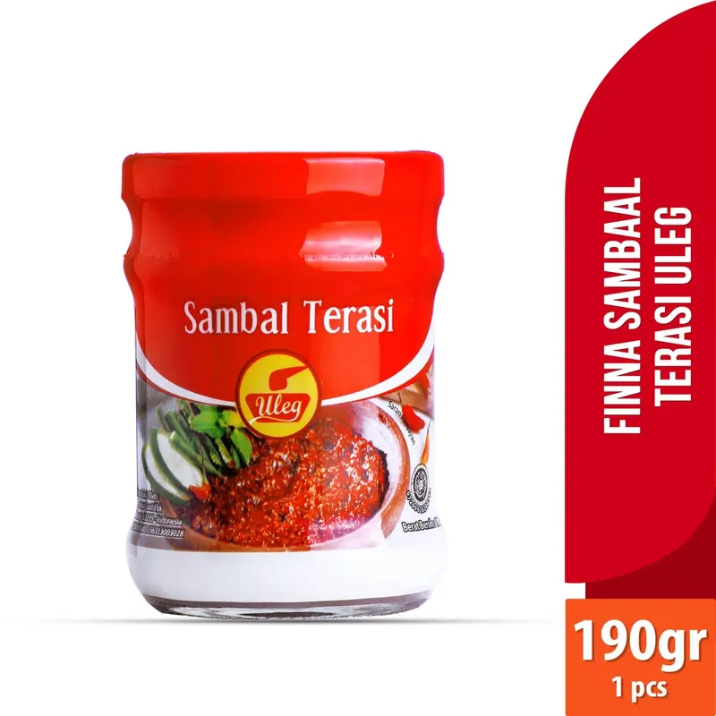 FINNA SAMBAL ULEG TERASI FANTASIA JAR DENGAN PAKING AMAN Food Makanan Masakan Instan 2