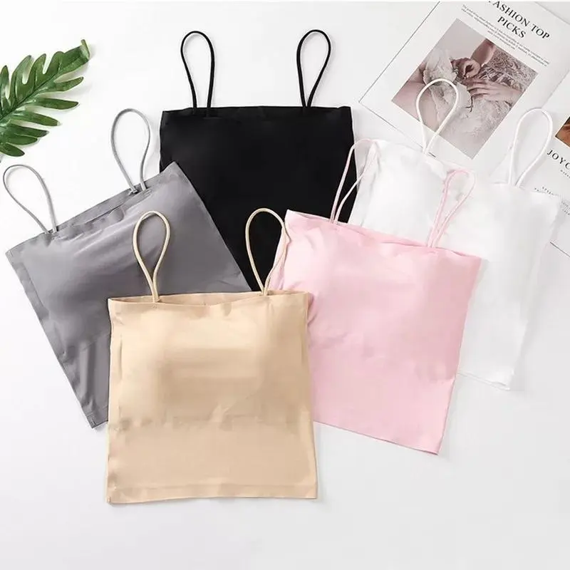 (TBRA12.2) Bra bralette tanktop bahan seamless include padding / Pakaian Dalam wanita Bh Kemben Top Crop