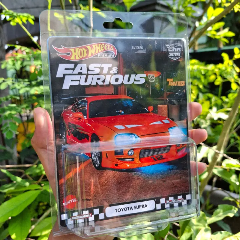 Custom Card Hotwheels Premium Toyota Supra MK 4 1