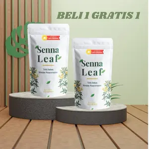 (Isi 2pcs) Asli Teh Daun Senna Leaf Annafis Superfood 125gr | Tea Herbal Detox Usus kotor