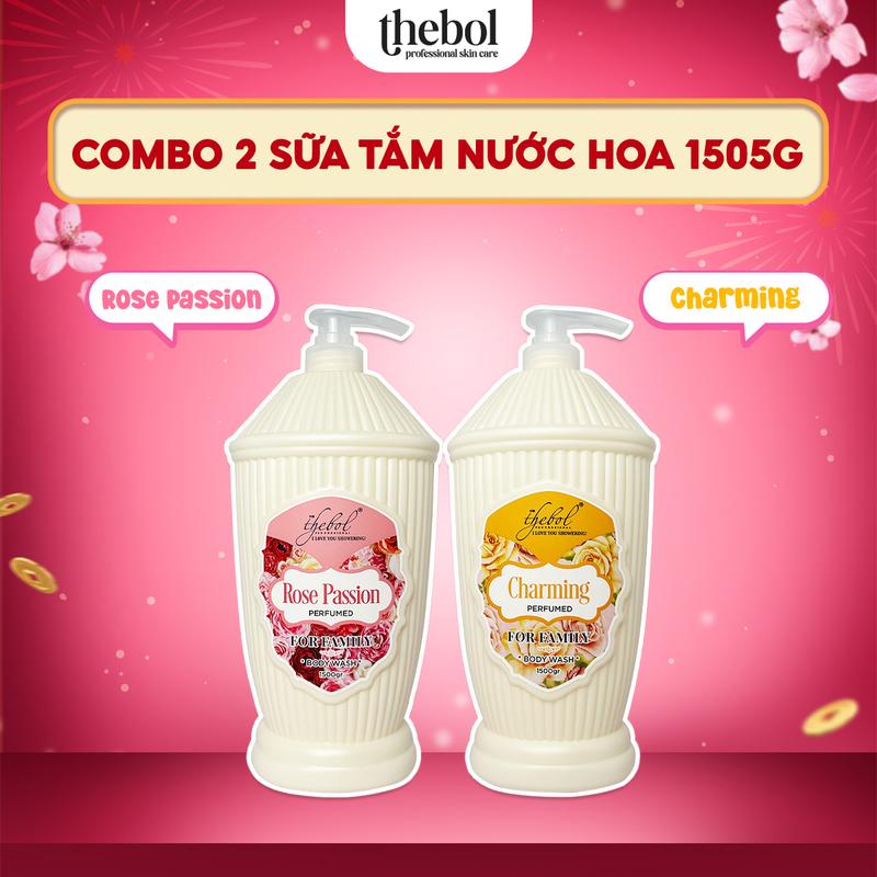 Combo Sữa Tắm Nước Hoa TheBol Hương Nước Hoa Cao Cấp 1505gr   Khác Loại   