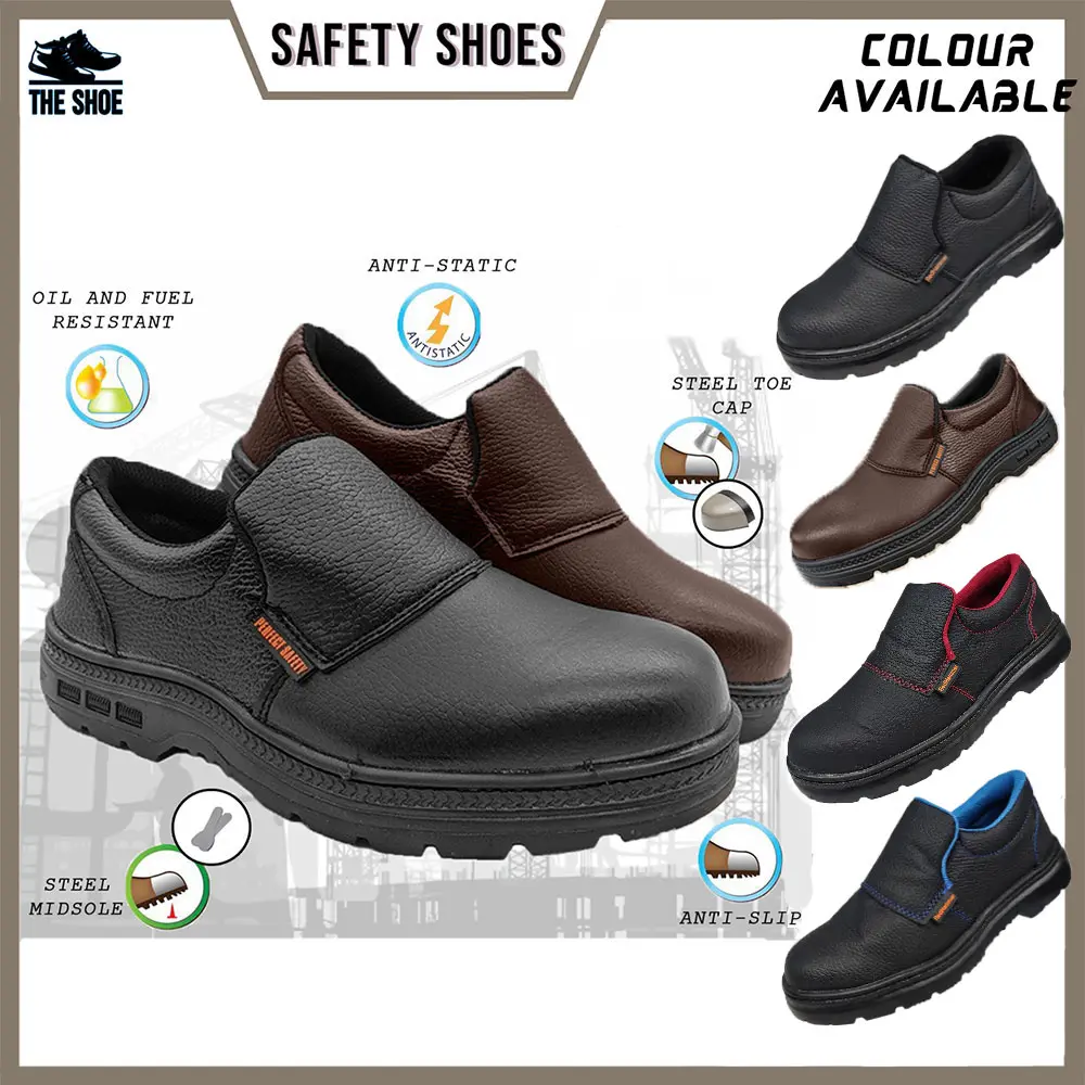 Safety Shoe Low Cut Men Women Safety Boot Rubber Kasut Safety Sarung Lelaki Perempuan
