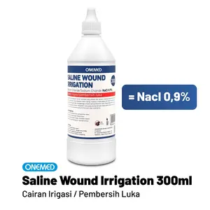 ONEMED Saline Wound Irrigation Semprot 300 Ml (NaCl 0.9%) - Cuci Luka