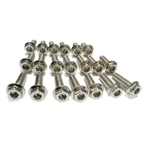 Harga(20biji)baut mode 2kunci baut box filter Honda Yamaha bisa pakai Motorcycle