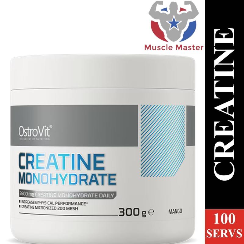   CHÍNH HÃNG  Bột Hỗ Trợ Sức Mạnh Ostrovit Creatine Monohyrate 300g 