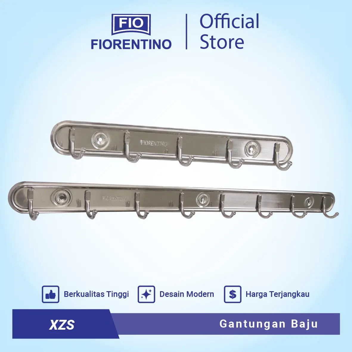 Fiorentino Gantungan Baju / Gantungan Handuk Stainless XZS