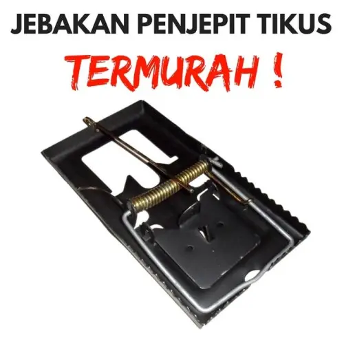 [ TERLARIS ] jebakan tikus / jebakan tikus jepit / jebakan tikus jepit besi / jebakan tikus besi / jebakan tikus murah / perangkap tikus / jepitan tikus / jepretan tikus