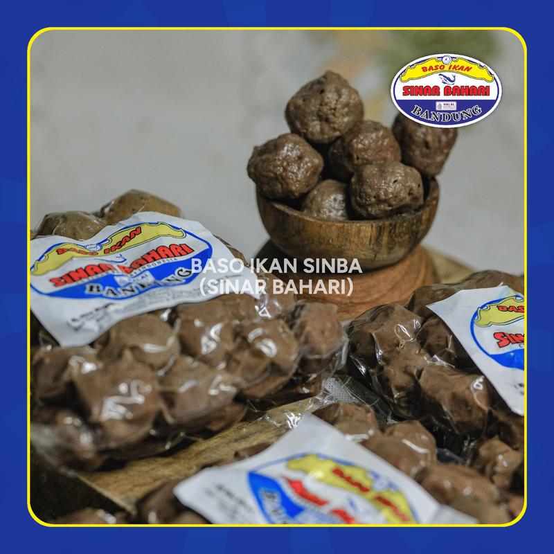 Baso Ikan Sinar Bahari Paket Gocap Sedang Isi 55 Pcs Bakso Kuah Instan 3