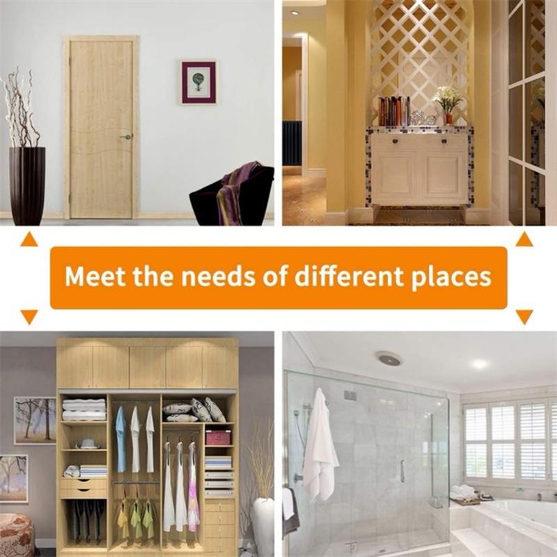 Product Introduction of 1/4pcs Wall hook Adhesive Wall Plug Hook Wall Hanging Hook Heavy Duty Sticky Wall Hanger Magic Hooks Waterproof Sticky Hook For Bathroom Kitchen Transparent sticky Non-slip Plastic hook Coat hook 25