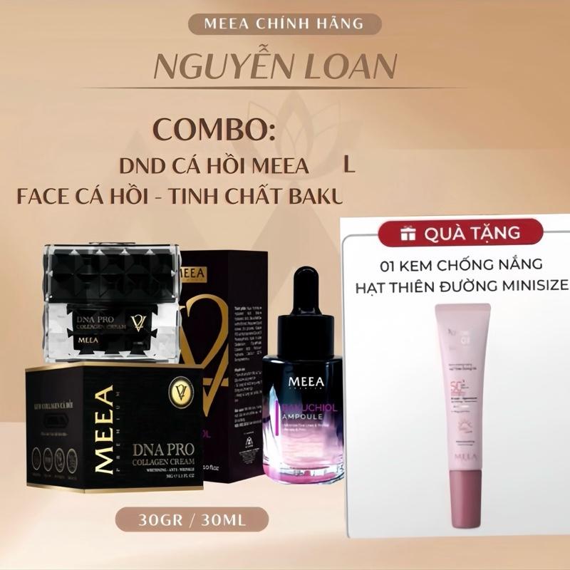 Combo Chăm Sóc da 2 Sản Phẩm : Tinh Chất Bakuchiol 30ml + Face Cá Hồi 30ml ( Combo hỗ trợ Chăm Sóc Làm đẹp Da , cấp ẩm