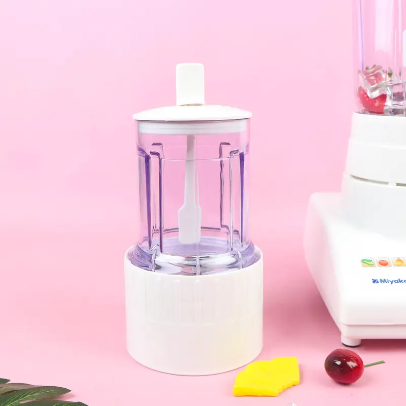 BLENDER MIYAKO PLASTIK 3IN1 102 PL 3 Tabung 1 LITER - BLENDER MIYAKO PLASTIK 2IN1 101 PL 2 Tabung 1 LITER pisau stainless mesin | GARANSI 1 TAHUN 3