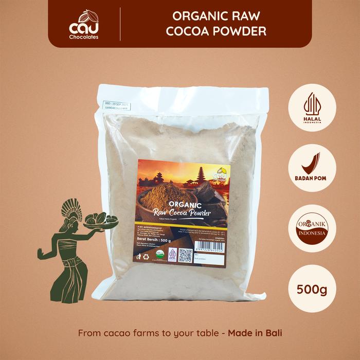Gambar CAU CHOCOLATES - Raw Cacao Powder - 500 gr dari Cau Chocolates Bali Kota Denpasar Tokopedia