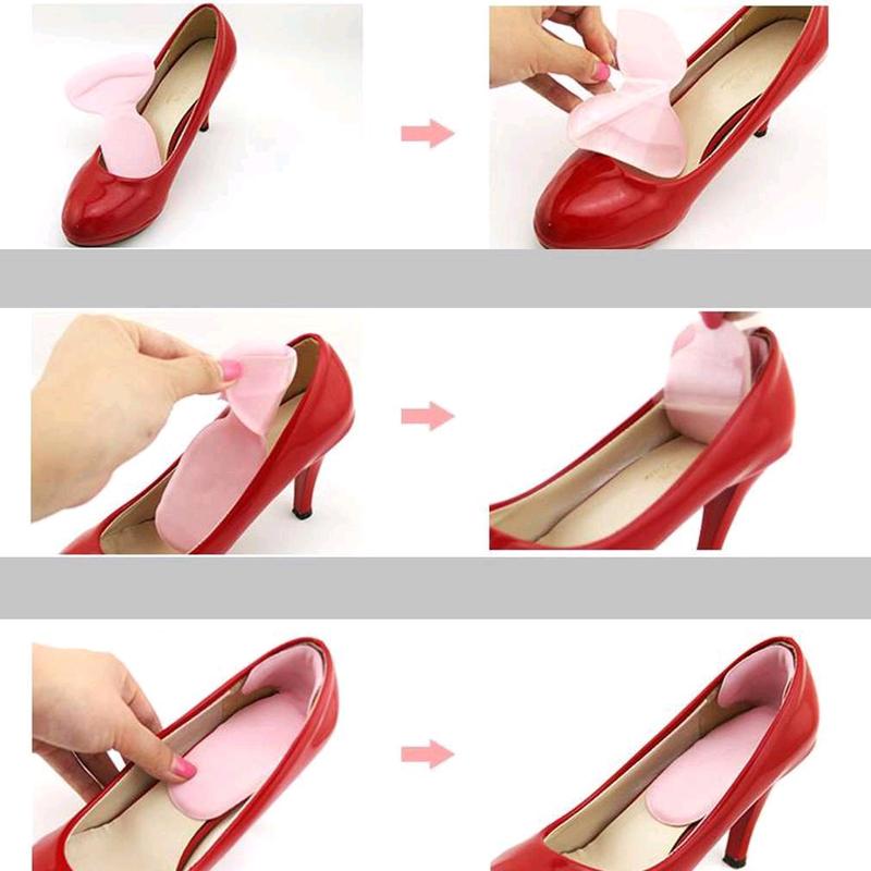 Insole Alas Kaki High Heels Liner Grip Wanita - mix color 2