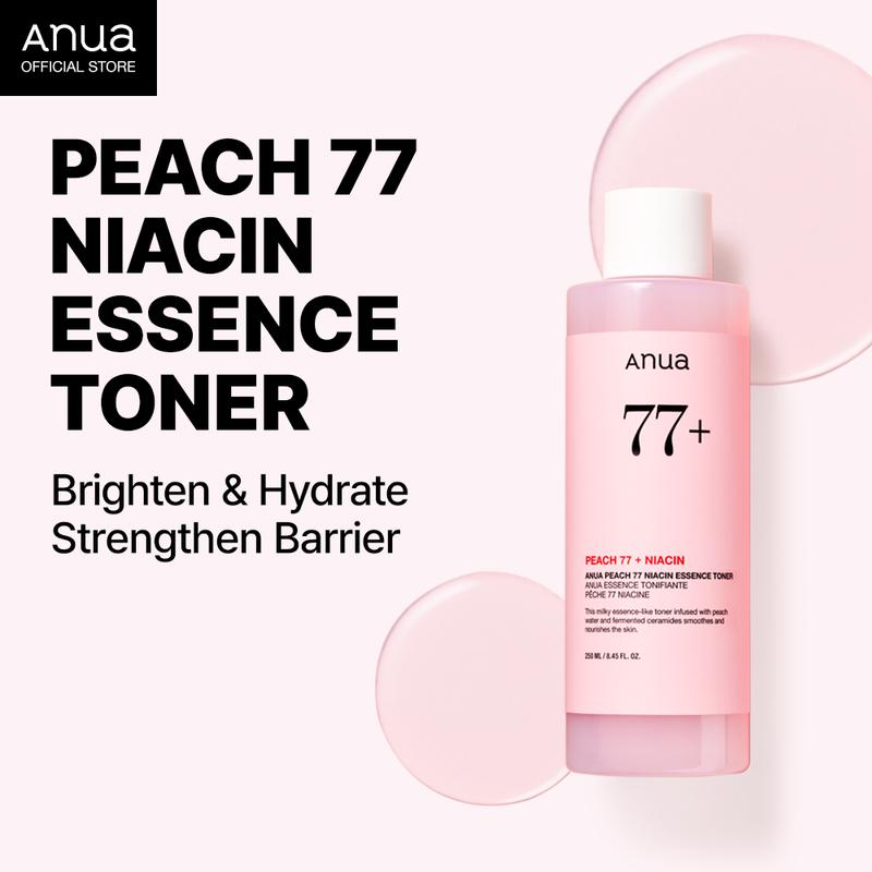Nước hoa hồng Anua Peach 77 tinh chất niacin 150 ml/250 ml: tăng độ rạng rỡ,…