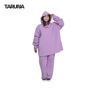 Raincoat / Jas Hujan Hoodie Pria Wanita bahan PVC 100% Original Premium