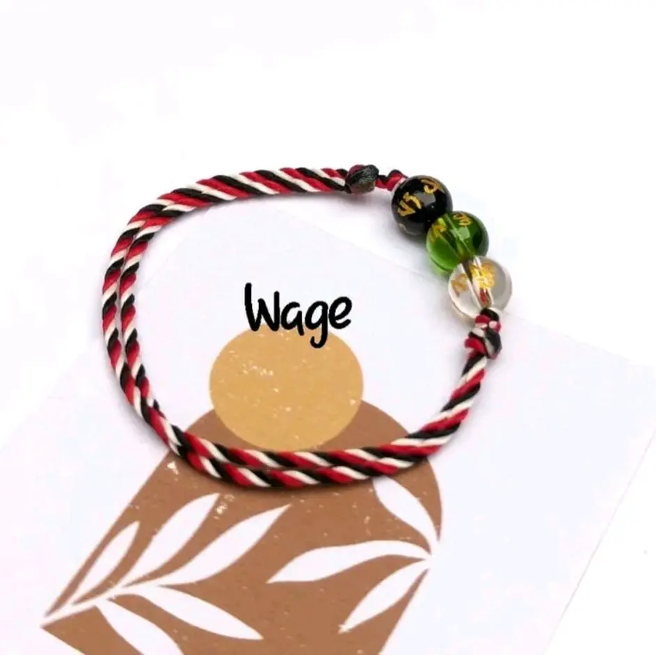 wage (hitam hijau bening)