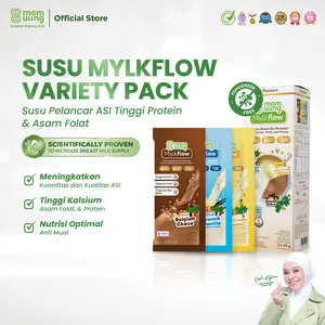 [NEW LAUNCH] Mom Uung Susu Mylkflow Variety Pack Isi 3 Sachet Mix Rasa - Susu Pelancar ASI Ibu Hamil/Bumil & Busui - Halal BPOM