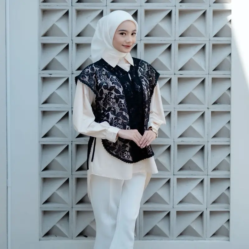 Gemma vest / vest brokat premium vest Korea
