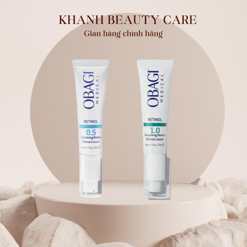 [Cty] Kem dưỡng Obagi 360 Retinol 0.5 Cream+ và Retinol 1.0 Cream 28g chống lão hóa và cải thiện da