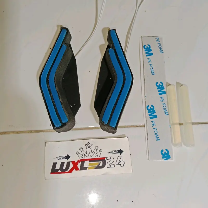 Variasi lampu sein belakang beat esp warna biru 2