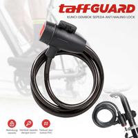 Gambar TaffGUARD Gembok Sepeda Anti Maling Cable Coil Lock Stainless Steel dari Taffware Official Store Kota Administrasi Jakarta Barat 2 Tokopedia