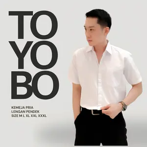 Kemeja PREMIUM kain TOYOBO Lengan PENDEK
