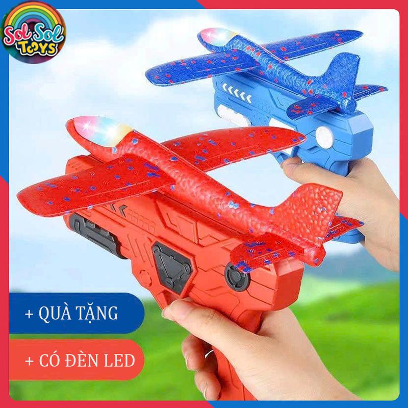 Đồ Chơi Bệ Phóng Máy Bay Xốp - Đồ Chơi Xốp Có Đèn