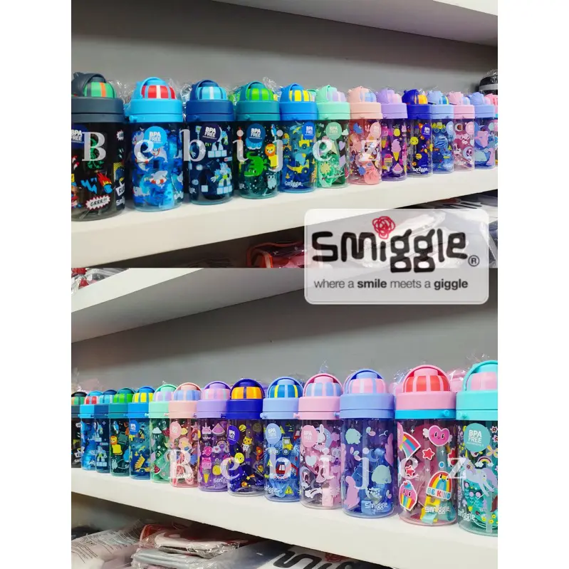 Botol Sedot Tempat Air Minum Anak Smiggle Botol Piknik Tali Tempat Bekal Anak TK SD 857 2233 0