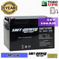 Gambar Baterai Kering 12V 100AH Deep Cycle Gel SMT-12100 - Unit dari TokoUPS Kota Administrasi Jakarta Pusat 2 Tokopedia