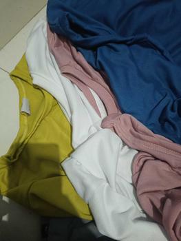 Product Review of Viral Kaos Atasan Wanita Polos Model Oval Bahan Bebyterry Lengan Panjang Size L XL XXL Nyaman  Cantik Variasi Santai from Y**g 0