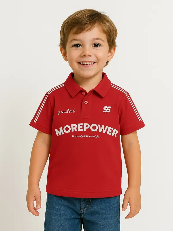 Kaos Anak Wangki Polo Baju Anak Laki Laki Perempuan Bahan Cotton Combed 24s Halus Stylish Elegan Usia 1-12 Tahun 4