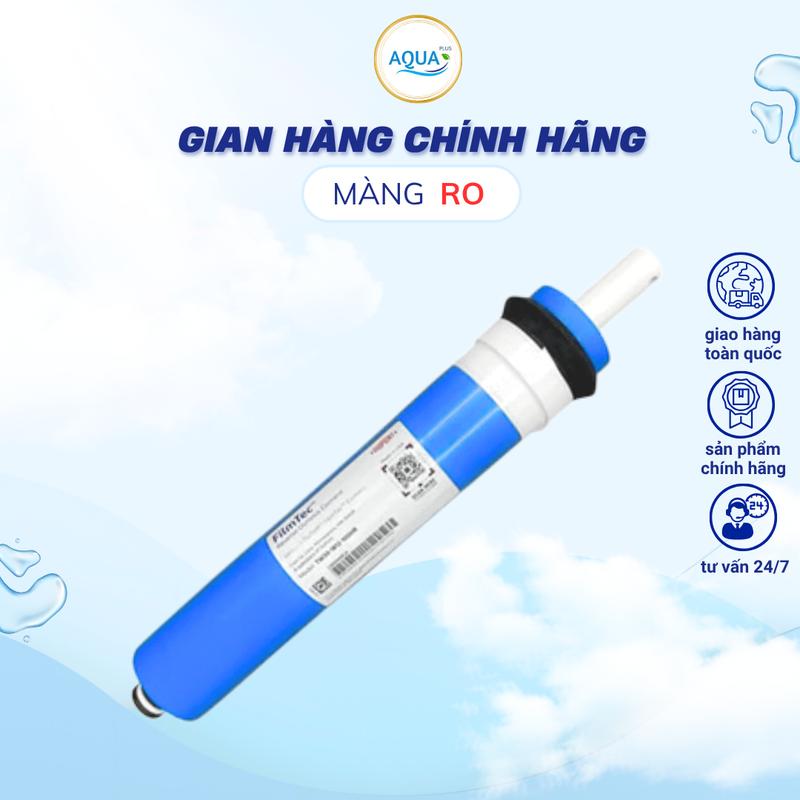 Màng lọc RO Aqua plus,Flimtec.Rotex lõi lọc số 4 cho máy lọc nước RO gia đình chính hãng Aqua plus