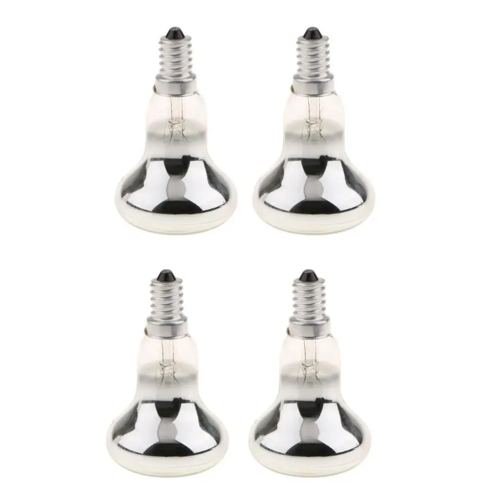 4Pcs R50 SES E14 40W Bulb Reflector Light Light Bulb