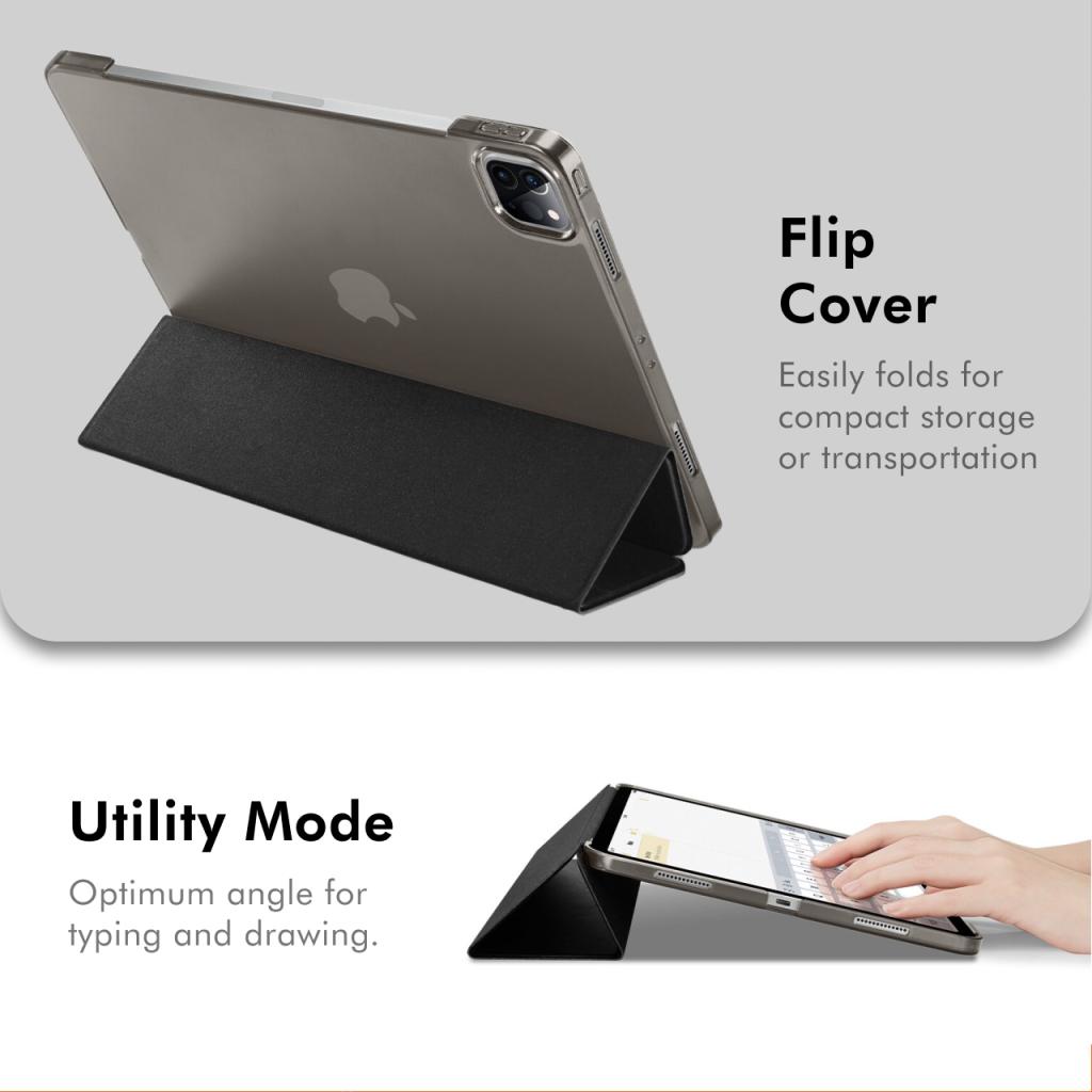 Spigen iPad Pro 11" (2024) Case Smart Fold - Black ACS07025-1