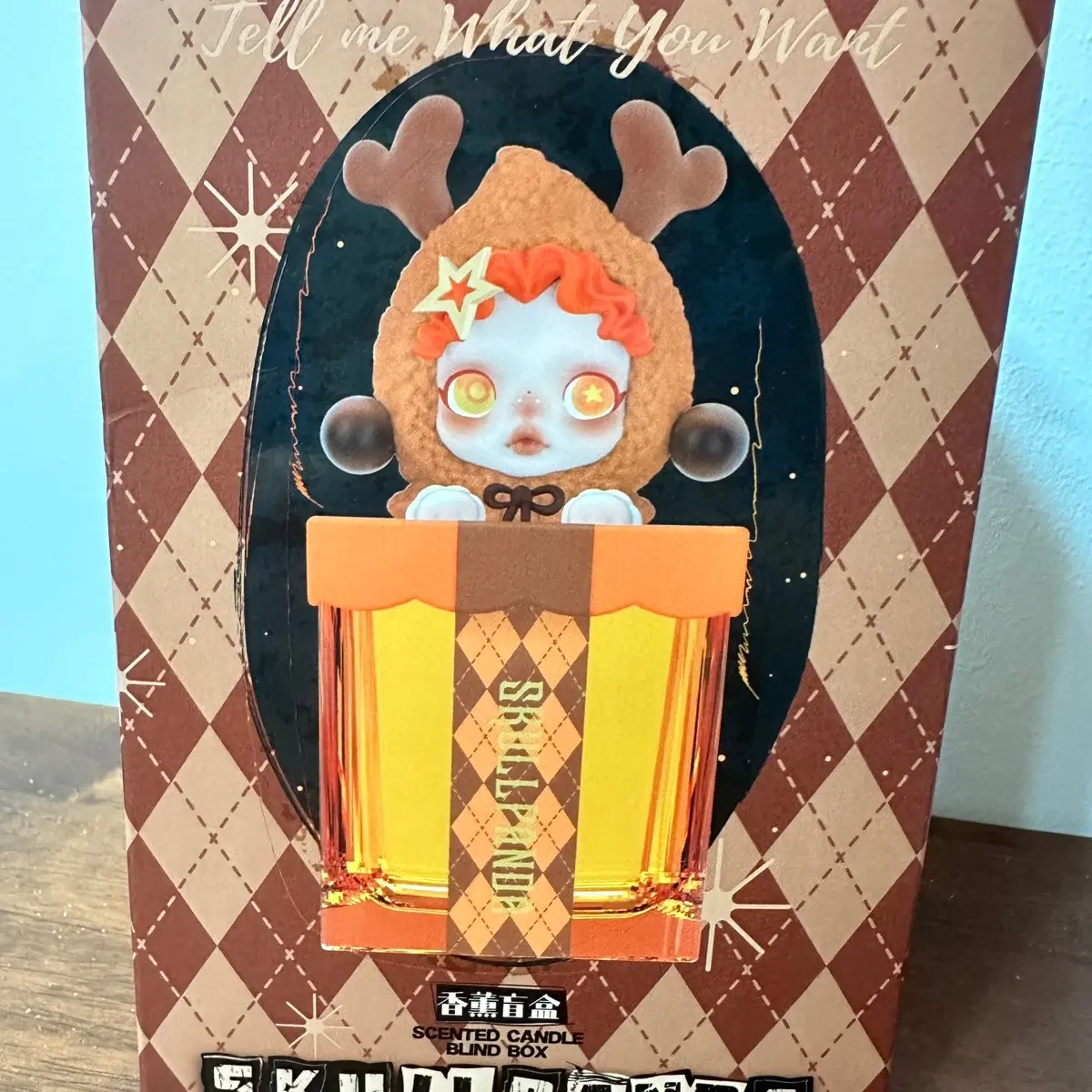 Skull panda scented candle confirm item (Sweetest Rebel )