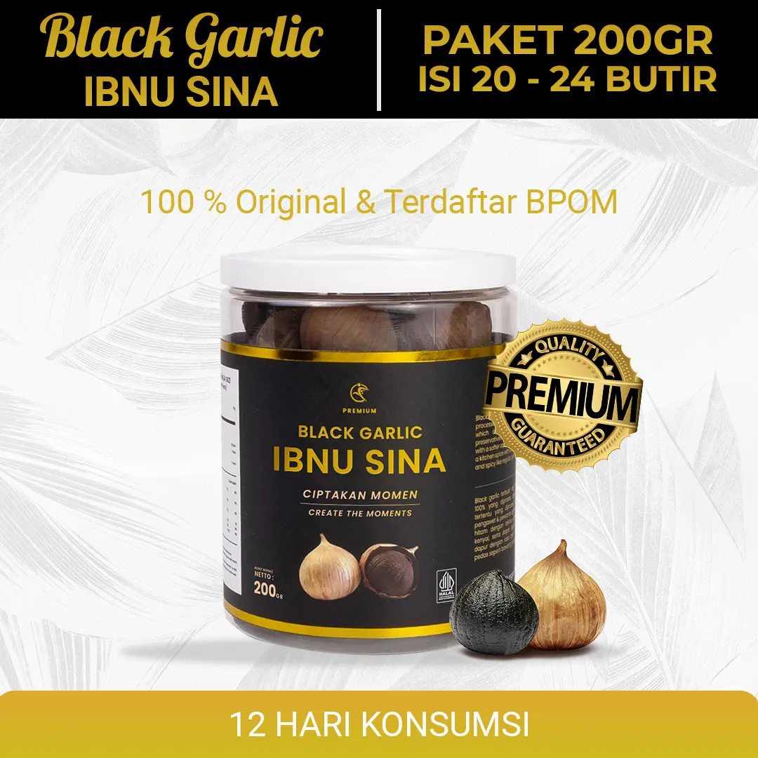 Bawang Hitam Ibnu Sina Superfood | 200gr