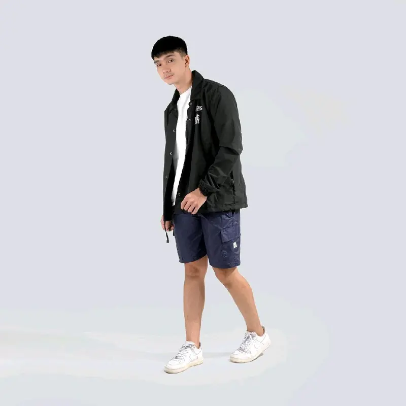 Mcvois Boardshort Cargo Navy 7
