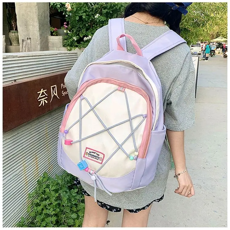 Tas Ransel y2k Wanita Mini Motif Lucu Dopamin korean style tas backpack cewek aesthetic - 729 8