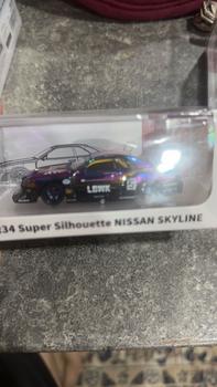 Product Review of CM Model 1 64 Nissan ER34 electroplated seven color delivery wheel hub alloy car model Alloy Diecast Car Model Collection from L**i H**Z 0