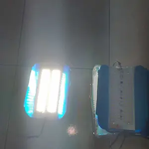 Lampu Jalan 50W/100W  AC220V/DC12V PJU Led Sunlamp Sorot Outdoor Penerangan Street Light Lampu Jalan Led  White