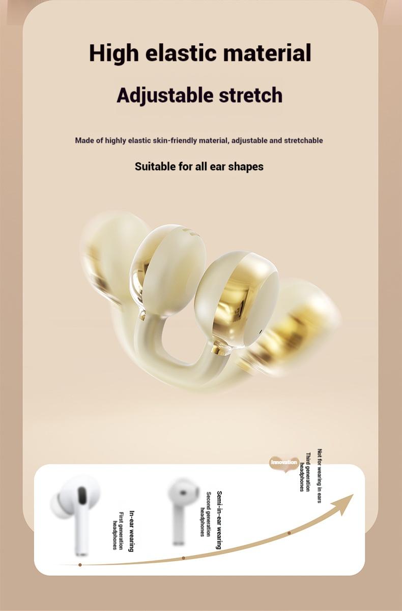 Product Introduction of X31 TWS Ear Earring Wireless Bluetooth headset 5.4 headphones Bone Conduction Earphone Headset TWS Sport Earbuds 26
