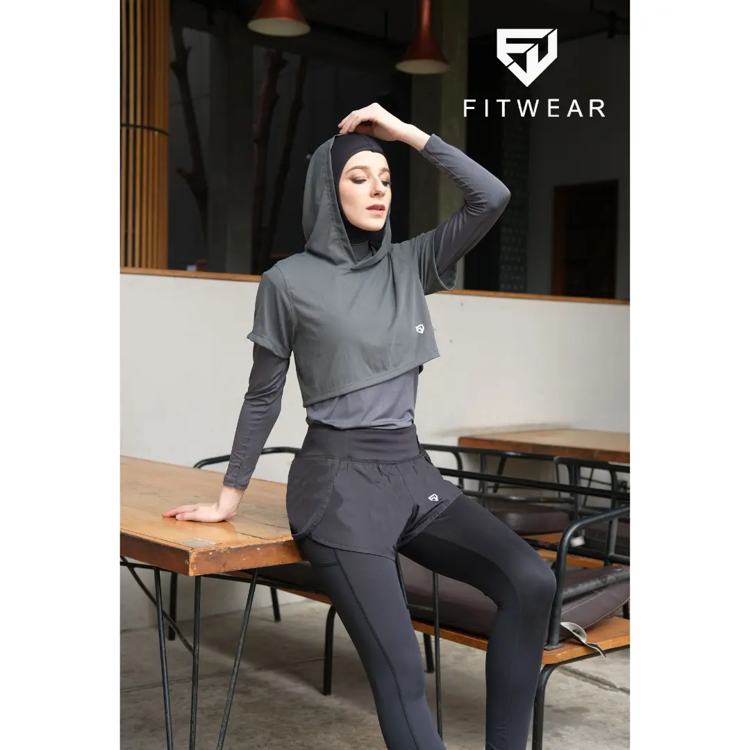 Celana lari + Inner Legging (Fitness,Yoga,zumba) FITWEAR CHELSIA wanita outdoor zumba  Sport