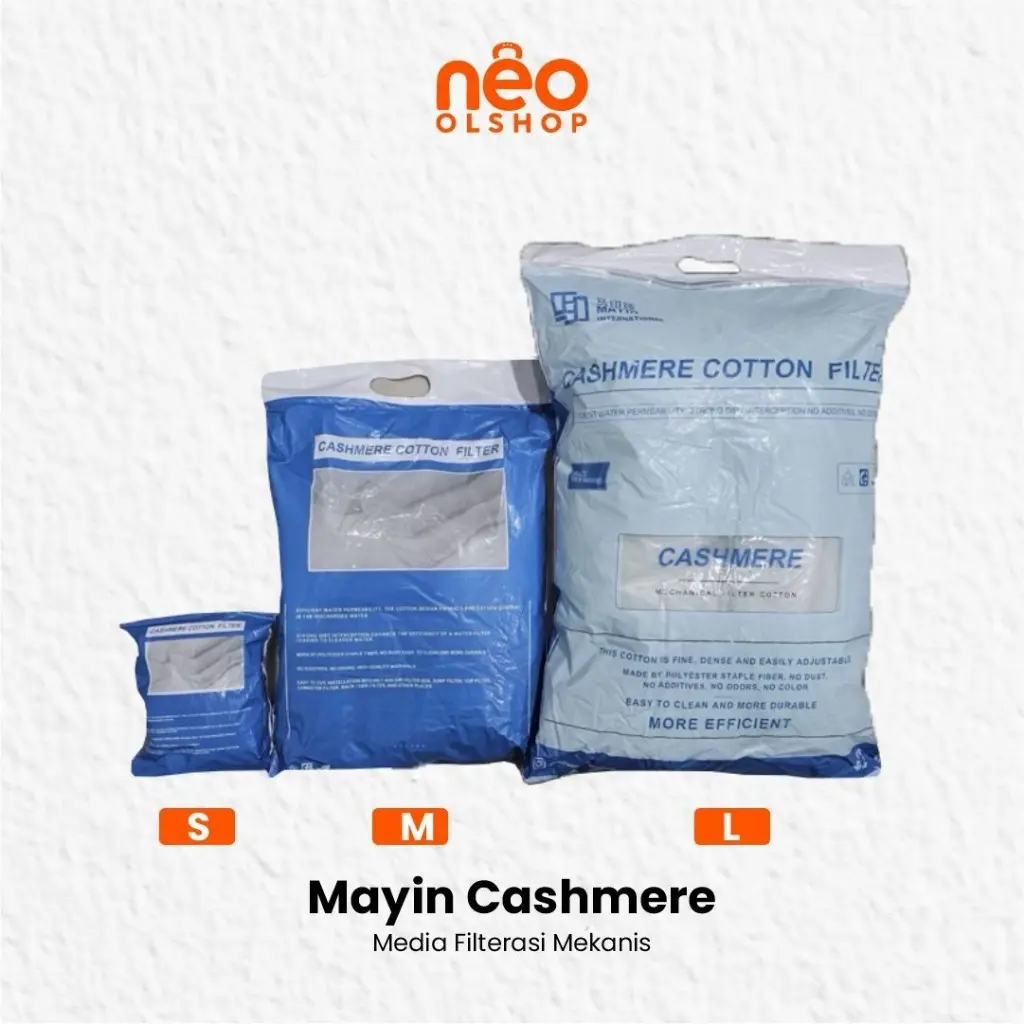 MAYIN Cashmere Cotton Filter Kapas Filter Mekanis Aquarium Kolam