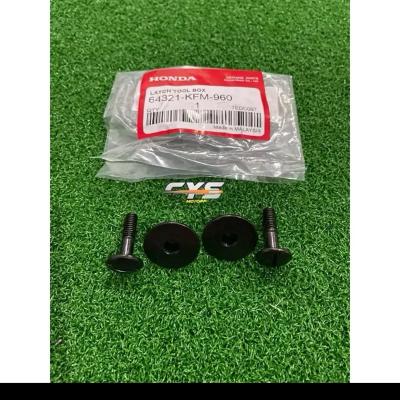 HONDA EX5 DREAM SCREW LATCH TOOL BOX COVER BATTERY ORIGINAL